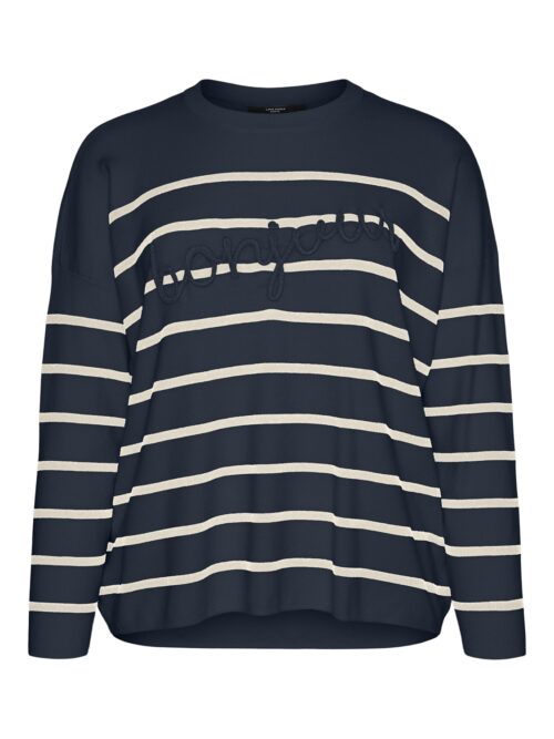 Vero Moda VMARIA BONJOUR LS O-NECK PULLOVER G