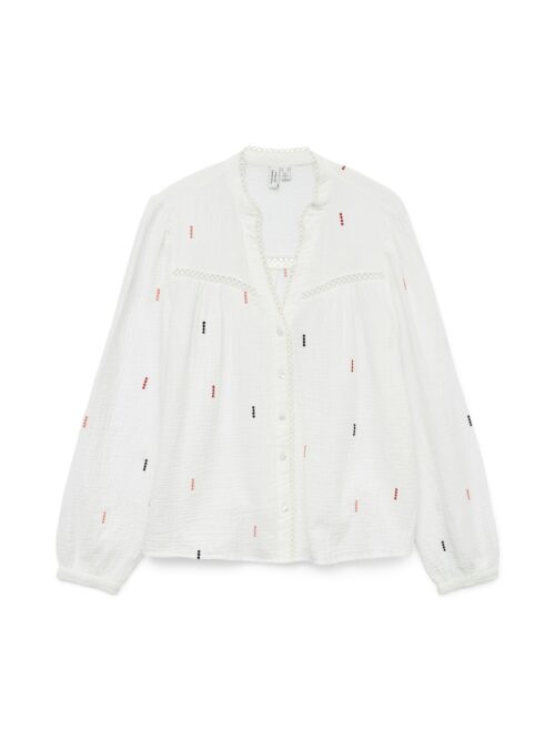 Vero Moda VMBLIRA L/S SHIRT WVN BTQ