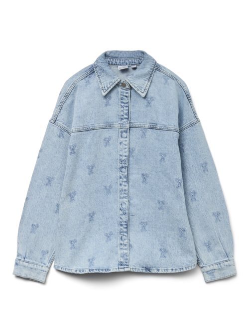 Vero Moda VMHAYDEN LS OVERSIZED EMB SHIRT RA3