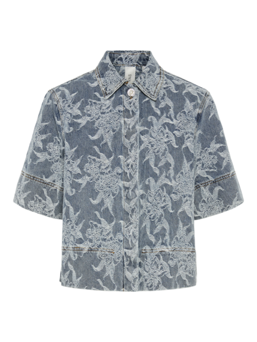 Y.A.S. YASFLAMERA 2/4 DENIM SHIRT S.