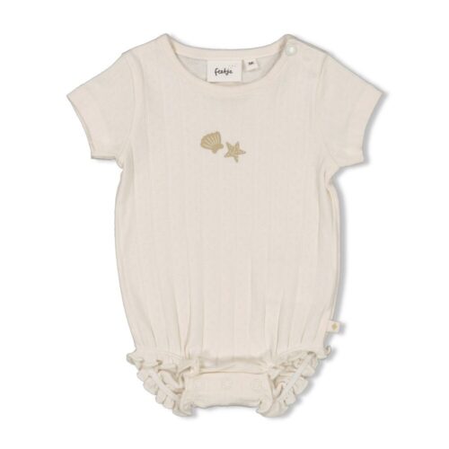 FEETJE Romper k/m pointelle rib - Starfish