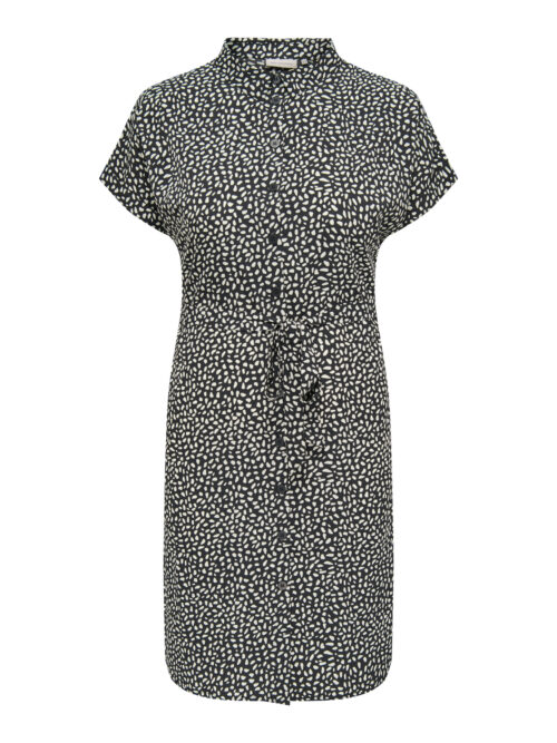 ONLY CARMAKOMA CARDIEGA LIFE SS SHIRT DRESS WVN NO