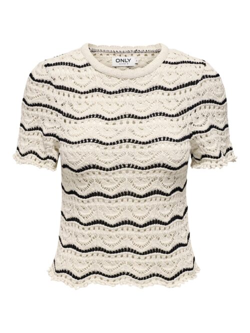 only ONLANNASOFIA LIFE SS STRIPE O-NECK