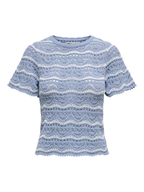 only ONLANNASOFIA LIFE SS STRIPE O-NECK