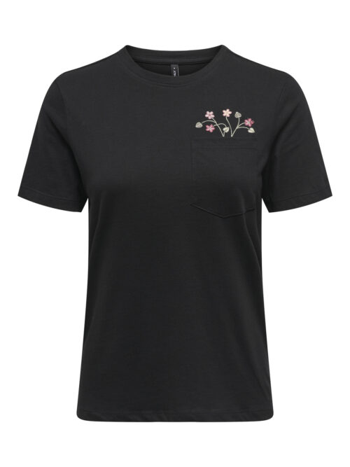 only ONLPOLLY LIFE REG S/S POCKET TOP BO