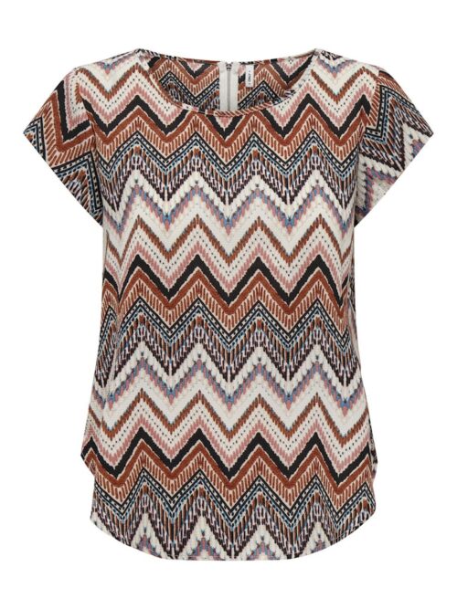 only ONLVIC S/S AOP TOP NOOS WVN