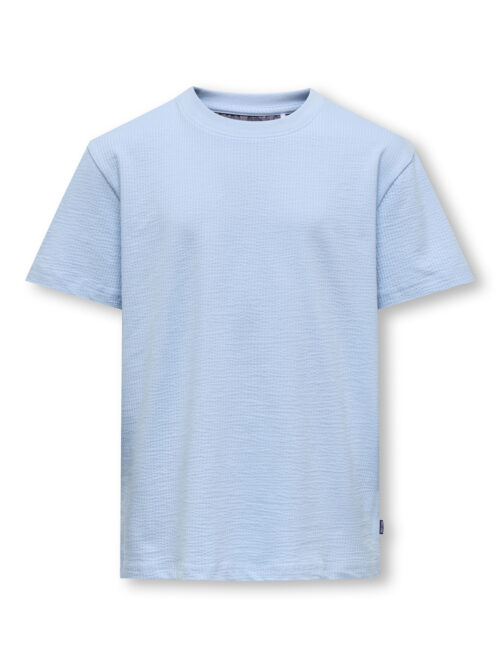 ONLY & SONS KIDS OSJKIAN REG SEERSUCKER SS TEE JRS