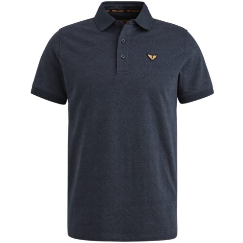 PME Short sleeve polo Jacquard jersey