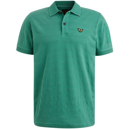 PME Short sleeve polo jacquard pique