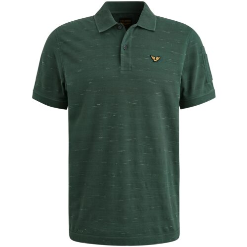 PME Short sleeve polo jacquard pique