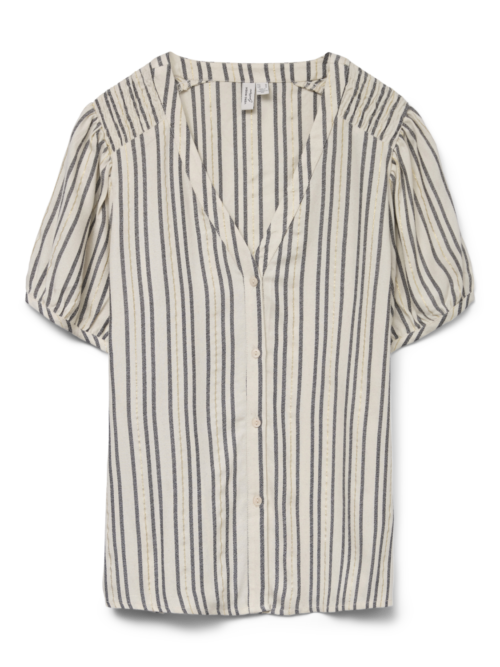 Vero Moda VMBAYA S/S V-NECK SHIRT WVN BTQ GA