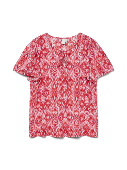 Vero Moda VMDALGA S/S V-NECK TOP WVN BTQ