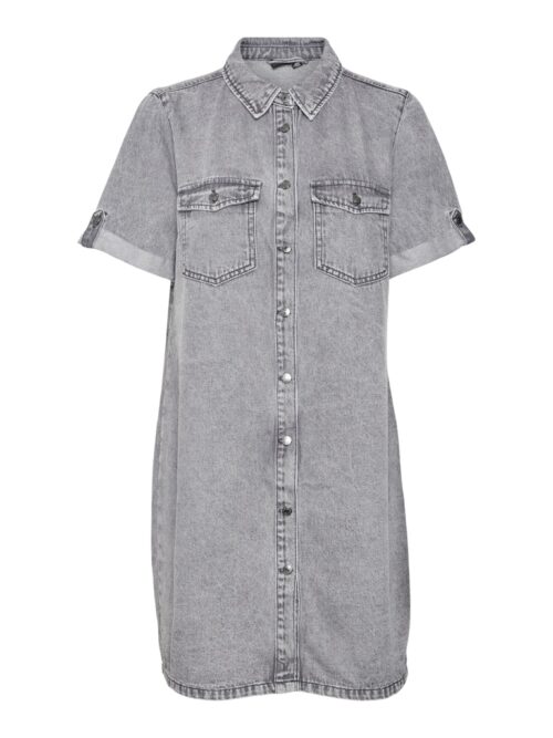 Vero Moda VMJENNIE SS SHORT DENIM DRESS GA NO