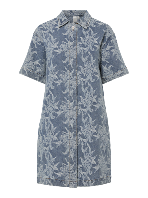 Y.A.S. YASFLAMERA SS DENIM SHIRT DRESS S.