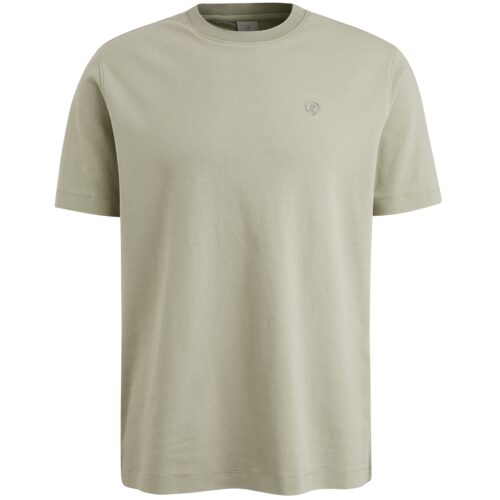 Cast Iron Short sleeve r-neck regular fit in