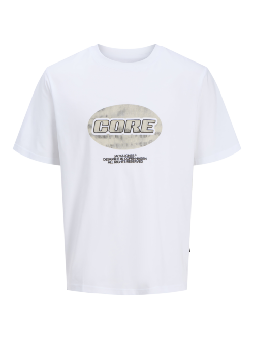 JACK & JONES JCOLIDO AOP FRONT PRINT TEE SS CREW
