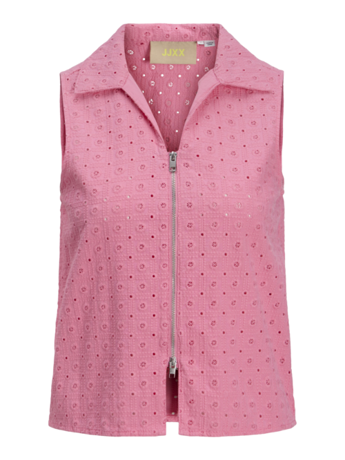 JJXX JXSELMA BRODERIE ANGLAISE ZIP TOP W