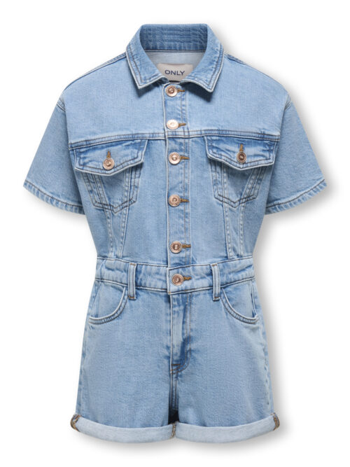 Kids Only KOGCASTEL S/S PLAYSUIT DNM AZG