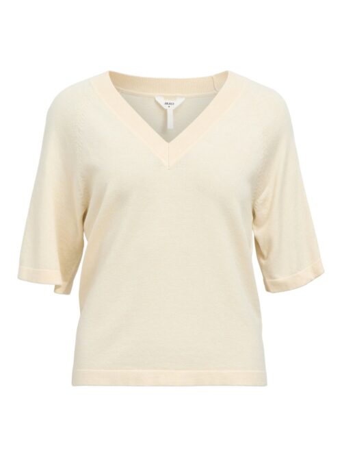 Object OBJTHESS 2/4 LO V-NECK KNIT TOP NOO