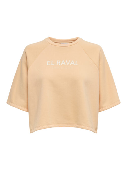 only ONLCORA S/S PRINT O-NECK UB SWT