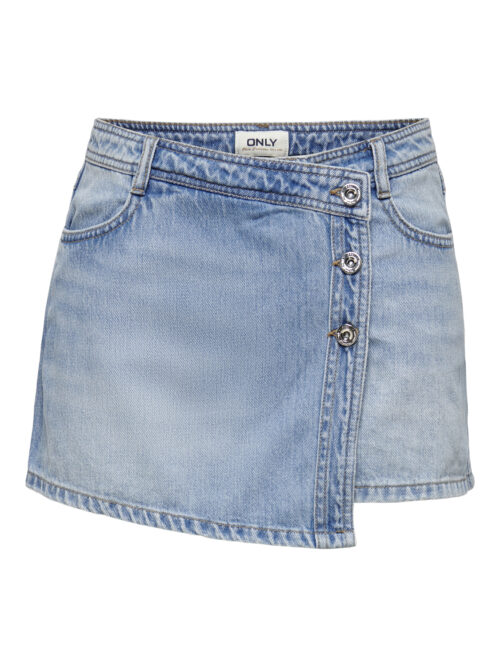 only ONLLESLY REG LB DNM SKORT BJ NOOS