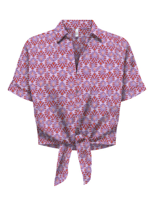 only ONLNOVA LIFE ELITE S/S KNOT SHIRT A