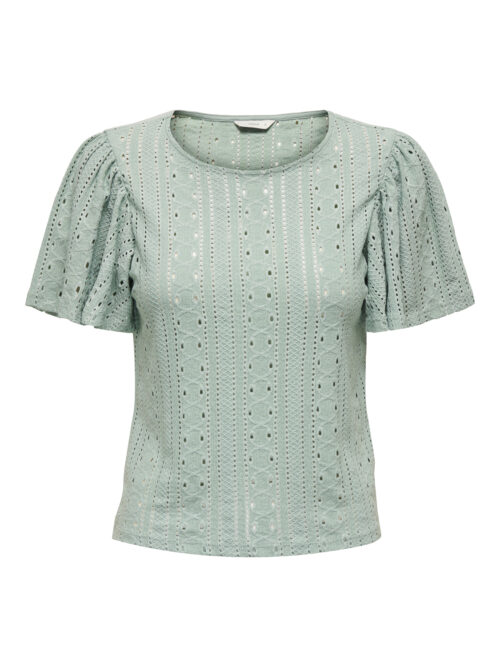 only ONLRIVERSIDE S/S FLAIRED TOP NOOS J