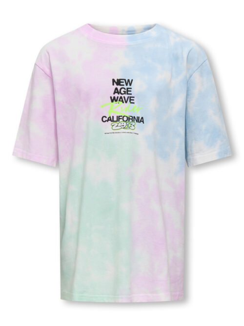 ONLY & SONS KIDS OSJKALLE LIFE LOOSE SS TIE DYE TEE
