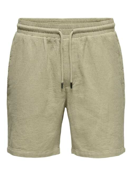 ONLY & SONS ONSBERTIL WAFFLE SHORTS