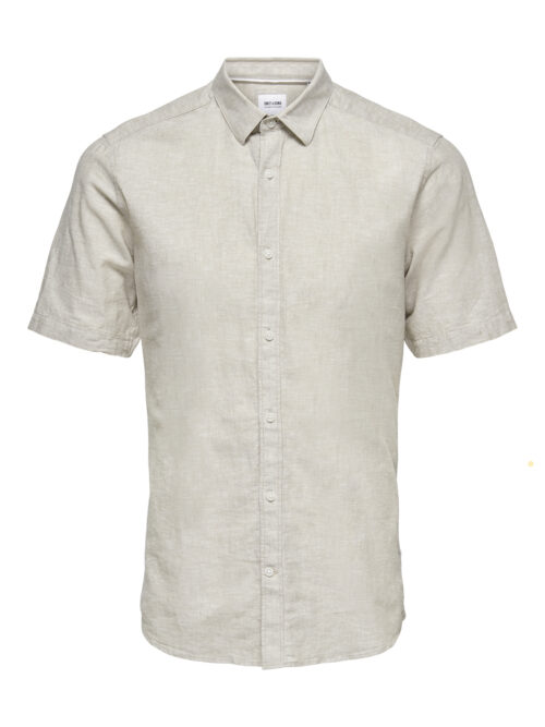 ONLY & SONS ONSCAIDEN LIFE SS SOLID LINEN BLEND