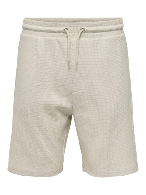 ONLY & SONS ONSCAL REG STRUCT PLEAT SHORTS
