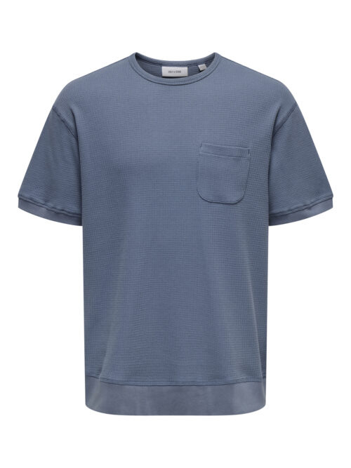 ONLY & SONS ONSCAL STRUCT CREW SS TEE