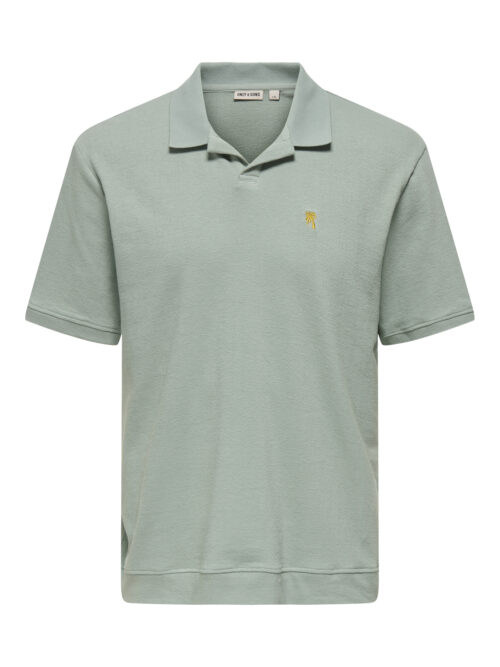 ONLY & SONS ONSCARL REG SS ART RESORT POLO