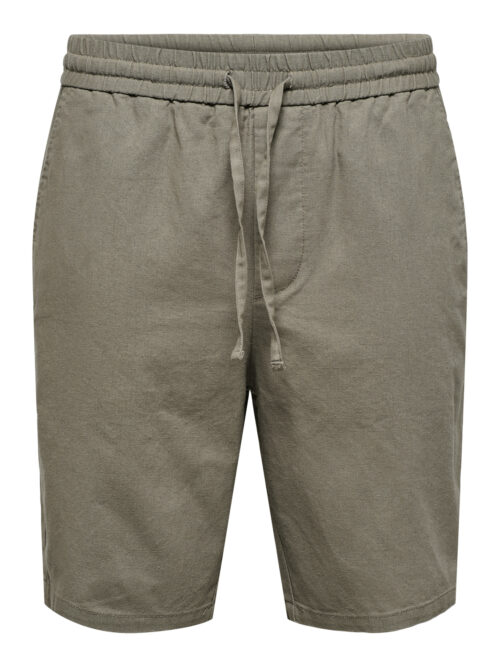 ONLY & SONS ONSLINUS 0007 COT LIN SHORTS NOOS