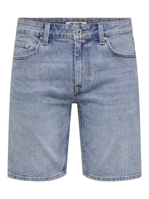 ONLY & SONS ONSWEFT BOX PIM DNM SHORTS WE