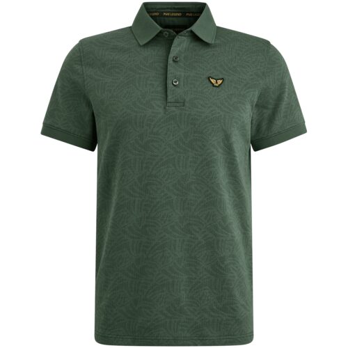 PME Short sleeve polo Jacquard jersey