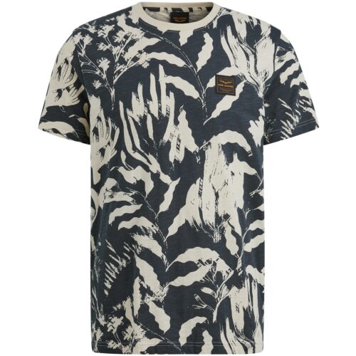 PME Short sleeve r-neck slub jersey ao
