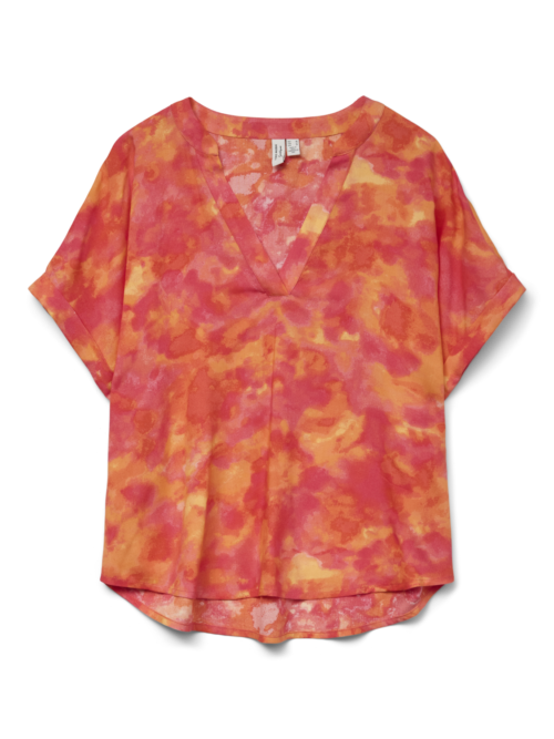 Vero Moda VMCIANA SS V-NECK TOP WVN LCS GA