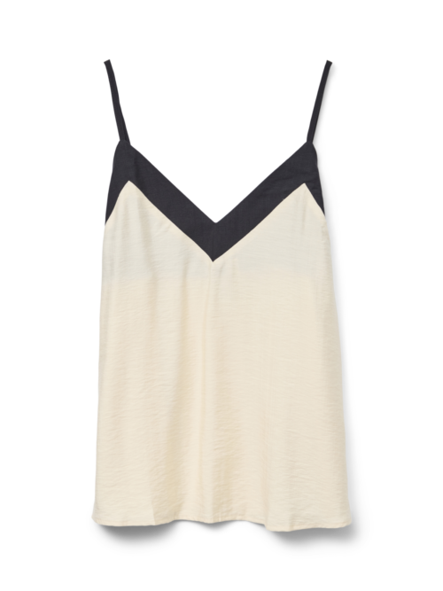 Vero Moda VMDENISE SINGLET TOP WVN BTQ GA
