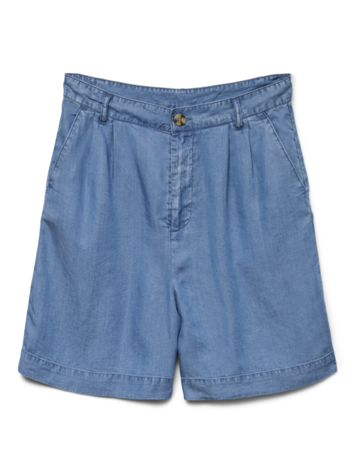 Vero Moda VMFLEUR HW BERMUDA TENCEL SHORTS GA