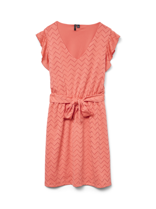 Vero Moda VMTHAS SL SHORT V-NECK DRESS JRS GA
