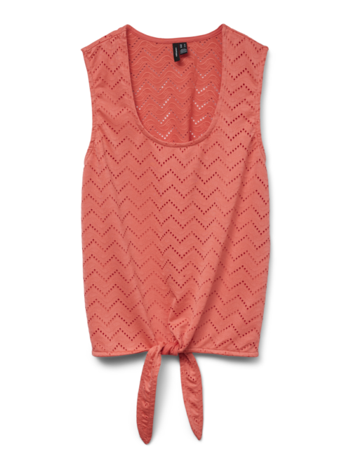 Vero Moda VMTHAS SL TIE TOP JRS GA VO