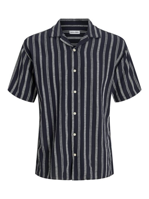 JACK & JONES JJEENZO STRIPE RESORT SHIRT SS SN