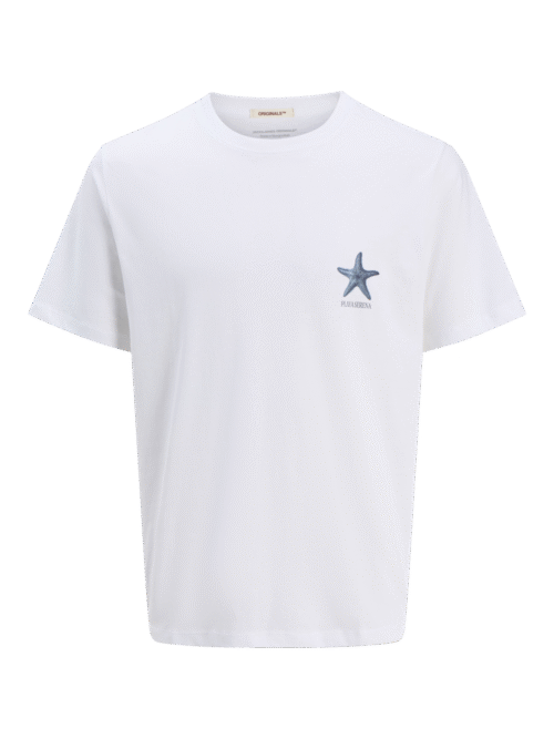 JACK & JONES JORCANGGU ILLU TEE SS CREW NECK