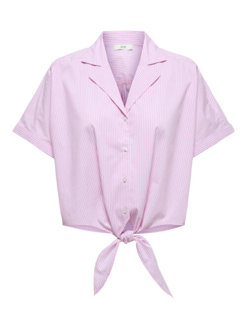 JDY JDYMIO S/S KNOT SHIRT WVN DIA