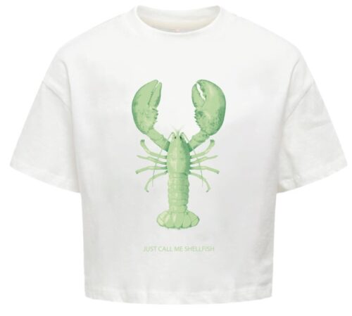 Kids Only KOGKELLY LIFE S/S SHORT PRINT TOP C