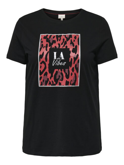ONLY CARMAKOMA CARBOOSTERY LIFE SS REG TEE JRS