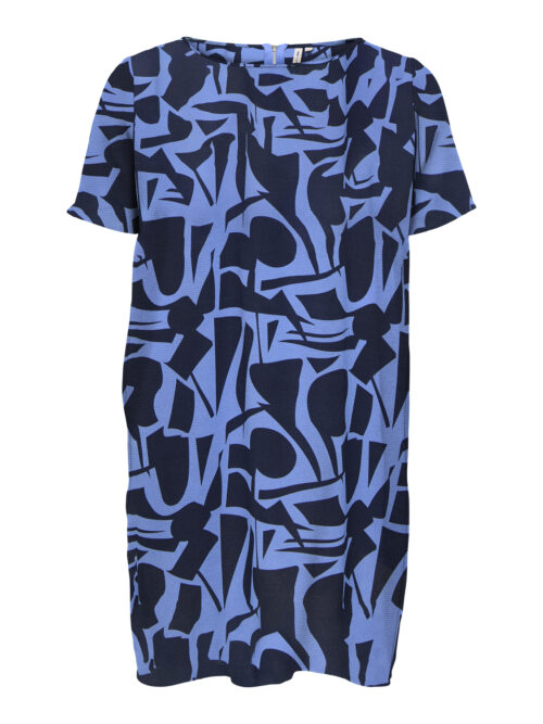 ONLY CARMAKOMA CARLUX LIFE SS TUNIC DRESS WVN NOOS