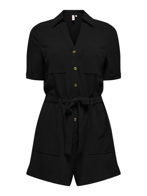 only ONLMACHA LIFE SS CARGO PLAYSUIT WVN