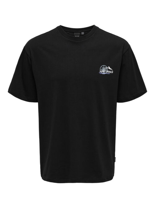 ONLY & SONS KIDS OSJKEANE RLX SS PRINTED TEE RT VD